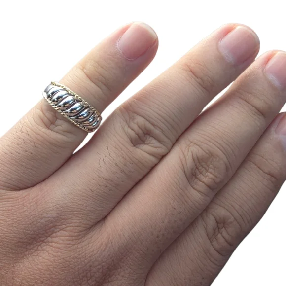 New Annika Witt Sterling Silver Ring Size 8 - Picture 4 of 6